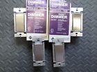 Tch-633 Gold 120v Brushed 600w Lighted Lot Controls Dimmer Decora Power Touch