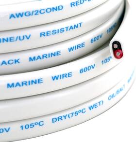 M18ga100-2 Gs Power 18 Ga American Wire Gauge Awg Tinned Ofc Pure Copper Duplex Red Blac