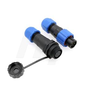 Ip68 Hangton 909198601263 Sd13 7 Pin Male Female Wire Plug Receptacle Circular Waterproof Plastic