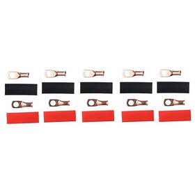 Feba3a72 Hobbyin Feba3a72/701x3 10pcs Copper Wire Lugs 8 Awg 5/16ftft Heavy Duty Battery Ring Terminals