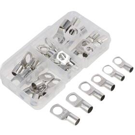 Feba3d19 Hobbyin Feba3d19/ubc56 30pcs Wire Lugs Battery Cable Ends Heavy Duty Tinned Copper Eyelets Tubular