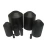 Hsec-075-bk-100pk Electriduct Heat Shrink End Caps Black