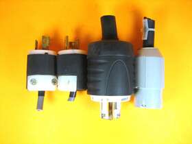 Hbl4570c Hubbell L2330p Cooper And Arrow Hart 1ea 2ea Twist Lock Lot Of 4