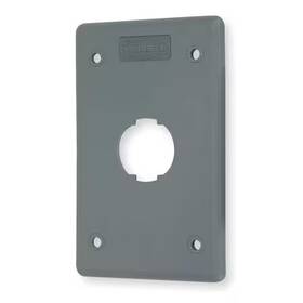 Hi14gy Hubbell Premise Wiring Wall Plate 1port 1gang