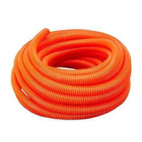 Oldpes0012100 Hydromaxx 1/2 Inch X100ft Flexible Corrugated Orange Ldpe Split Tubing