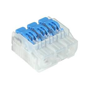 30-05l23 Ideal Electrical In-sure Lever Wire Connector 12 Bag Of 50 3 Port / 12-24 Awg