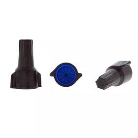 Ideal 445013756767 Model 63 Weatherproof Wire Connector In Gray-blue 15 Per Card