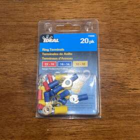 770300 Ideal Ring Terminal Assortment 20pk Lot Of 20 New