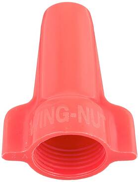 30-652 Ideal Industries 600v 18 - 8 Awg Thermoplstc Twist On Wire Connector Red Box Of 500