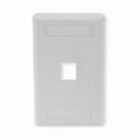 Ifp11w 1-socket Hubbell Faceplate Ifp