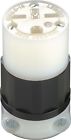 05669-00c Indust.15amp Leviton Mfg Co Inc Grounding Connector Nylon 2 Pole 3w Nema 6-15 R Csa B W Bg 078477795620