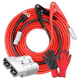 Isinflash 9840308-jm Heavy Duty Booster Jumper Cables 25 Feet 1000a 1 Gauge Automotive Ca