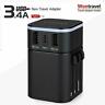 Iwpu-3pd34-r00-bl Corporation Magic Detachable Ac Fast Charge World Travel 788069022293