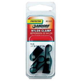 Jandorf 61452 Cable Clamp 1/4 In Max Bundle Dia 3/8 W Nylon Black