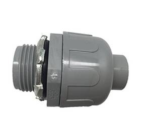 Lt12straight Kddindustries Liquid Tight Flex Connector 1/2 Inch 25 Pack