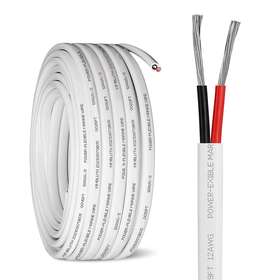 Kimbluth 445056488427 12 Gauge Duplex Marine Wire Tinned Copper Boat Cable 30ft Awg Stand
