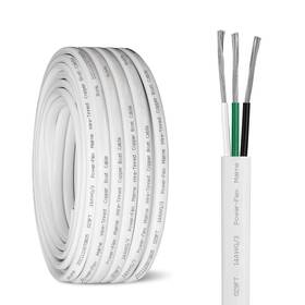 Kimbluth 609755091372 14 Gauge Triplex Wire Tinned Copper Boat Cable 30ft Awg Standard Usa Ofc