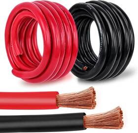 Kimbluth 647349470042 4 Awg Welding Cable Copper Wire 5ft Ft Red And Black Ofc Rohs/ce