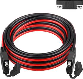 Kimbluth 706531489252 Sae Extension Cable 10awg 15ft Quick Disconnect Tinned Copper Wire With Conn
