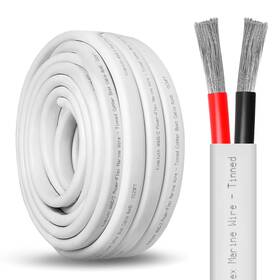 Kimbluth 744759906120 4 Gauge Duplex Marine Wire Tinned Copper Boat Cable 6ft Awg Standard Usa Ofc