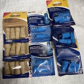 62310 King Innovation Lot Of 3pk Blue Wire Connector Low Voltage And Direct Bury