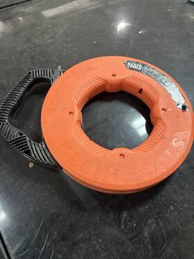 56382 Klein Tools New 50ft Multi-groove Fiberglass Fish Tape