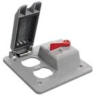 E9g2dsn-car Lampholders 034481110354 Toggle Cover 00 Pvc Weatherproof Duplex 2g