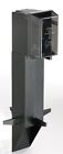 Gpd19b-1 Landscape Gard--post Post Black Lighting Arlington Garden Wit Outdoor