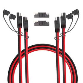 2-12-1800-2h Ledvillage 2a4c 2 Packs Sae To Cable 12 Awg - 6ft 30a Extension Cord Wire Harness