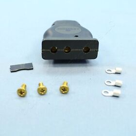 20fc-e Leviton Black Stage Pin Female Connect Crimp Terminal Grounding 20a 125v