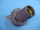 16f21-h Leviton Brown 16 Series Cam Female Terminal Connector Angled 400a 600v