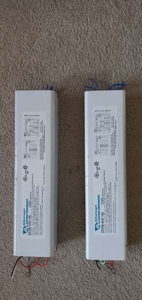 Bal-eesb-832-16l Lighting Components Selling Two Eesb-832-16l 8ft To 32ft 1-6 T12 Ho 120v Ballast