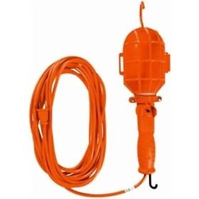 200me Master Electrician Trouble Light With Plastic Guard 6foot 18/2 Sjtw 75w