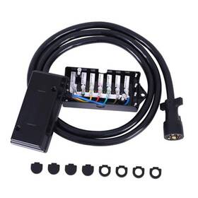 51101 Maxworks 8ft 7-way Trailer Wiring Kit Heavy-duty 100% Pure Copper Wire