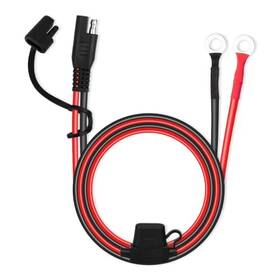 Mentbery 694774912760 2pcs Sae Extension Cable 10awg Battery Connector Ring Terminal 10awg-2pcs