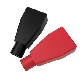 Mgi Bt-2/0c Top Post Car Battery Terminal Boot Covers Made In The Usa Red Black Pair
