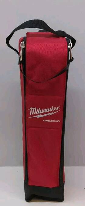 48-22-8277 Milwaukee Tool Crimper Carrying Case Red/black Nylon 3 Pockets