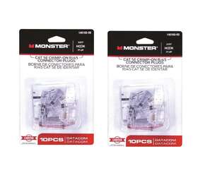140166-00 Monster Rj-45 Modular Plugs New