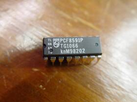 Pcf8591p Multi Lot 44 Integrated Circuit Adc/dac 8-bit I2c 16-dip Usa Sale Obo