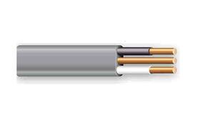 Nassau Electrical Supply 10-2uf-var 10-2 Solid Underground Feeder Cable Uf-b Copper 600v