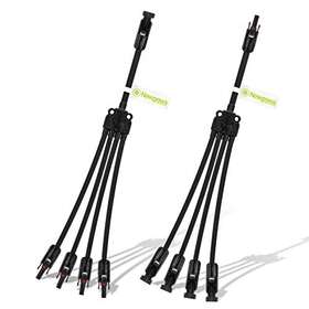 Newpowa 432286148251 Parallel Branch Connector 4-1 Cable For Solar Panel M/ffff And Mmmm/f