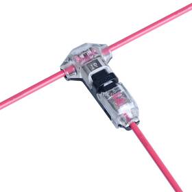 T1ac Nicelux Wiring T Connector 1 Pin For 20 18 Awg And 16awg Wire Splice Tap Branches To