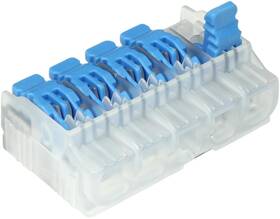 30-10l25 Nobrand Compact 5-port Lever Wire Connector 12 Awg Box Of 75 For Solid/stranded