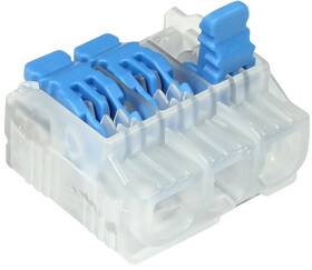 30-35l23j Nobrand Compact 3-port Lever Wire Connector 12 Awg Jar Of 350 For Solid/stranded Wires