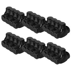 Sh-itc-104d-3 Nobrand Insulated 4 Port Dual Entry 3/0-6 Gauge Wire Connector 7/32 Inch Hex - 6 Pack