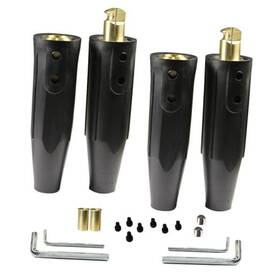 Norsgaten Lc40-2 Welding Lead Connectors 2 Pack Lc-40 Quick Twist-lock Cable