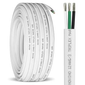 Bc-044 Novino 12 Awg Marine Grade Wire 30 Ft Tinned Copper Boat Cable For Outdoor Use