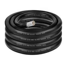 Sbc-003 Novino 2/0 Gauge Welding& Battery Cable 600v Awg 10ft Tinned Copper Marine Batte