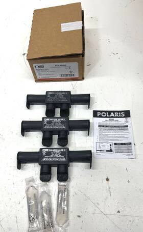 Ispbs2 Nsi Ispbs2/0 Lot Of 3 Polaris 2/0-14awg 2 Port Submersible Connector Black