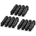 Nylon Cable Gland Waterproof Adjustable 3-14mm Dia Pg7/9/11/13.5/16 Black 60pack